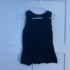black tank top